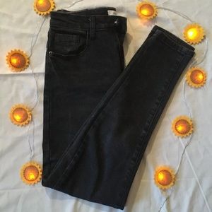 Urban Revivo High Waisted Black Jeans